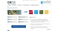 Desktop Screenshot of cixtec.es